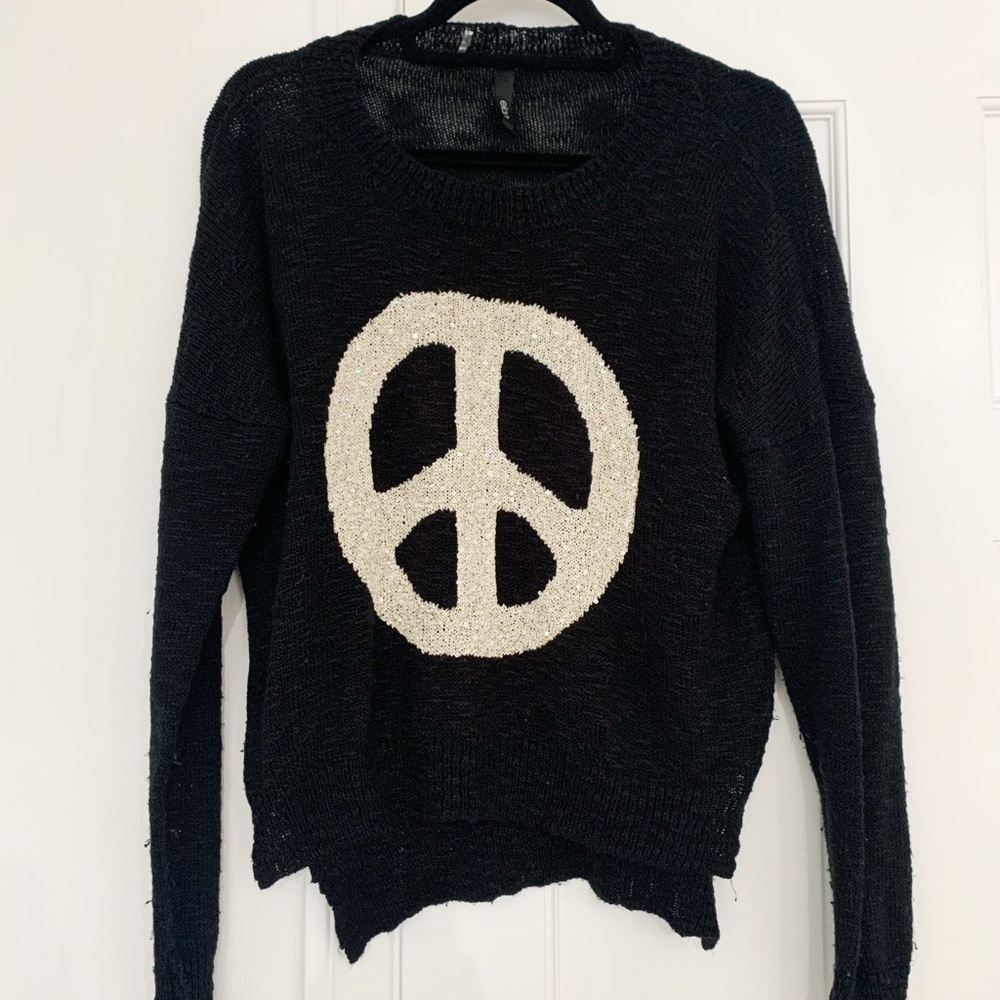 M.Fredric Elan knit sweater size small